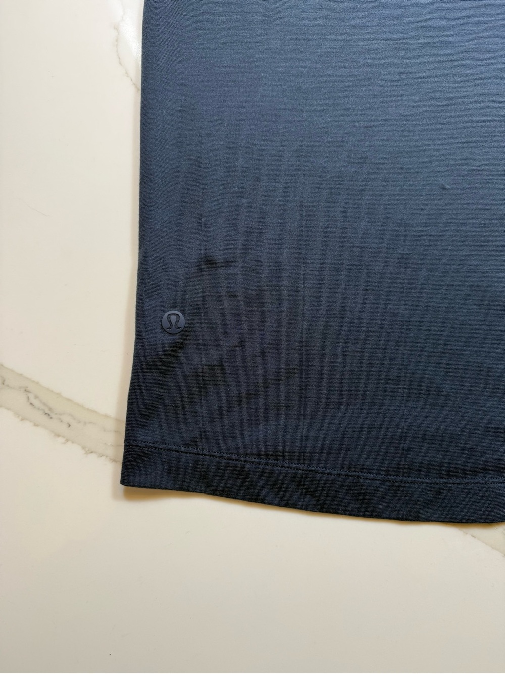 Lululemon Men's Evolution Navy Short-Sleeve Polo Shirt - Picture 6 of 6